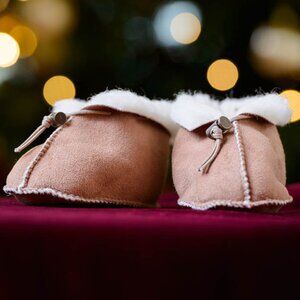 Aran Sheepskin Baby Booties